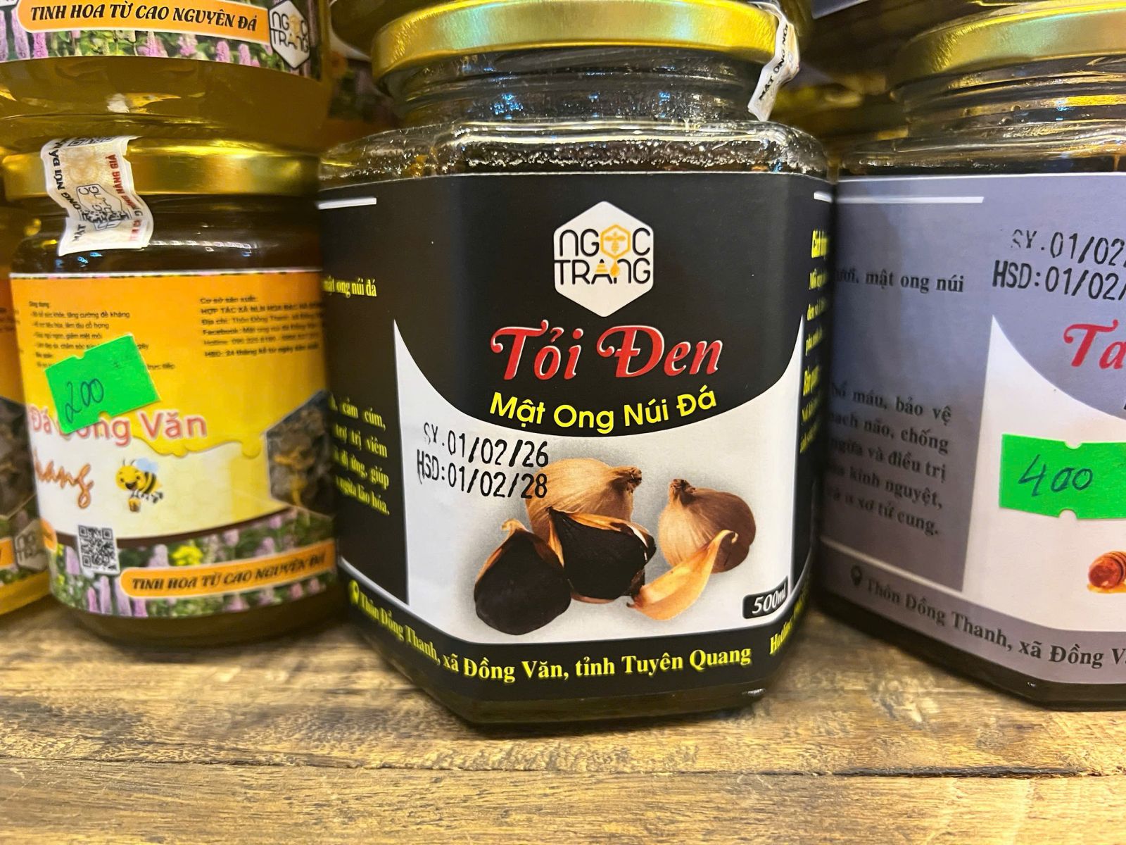 Tỏi đen ngâm mật ong núi đá Đồng Văn - Ngọc Trang